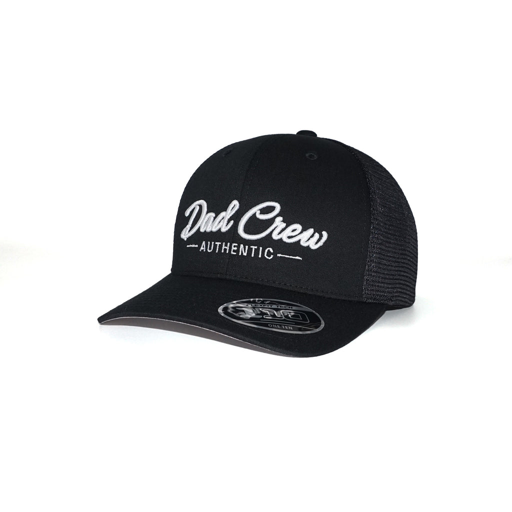 Black FlexFit 110 Trucker