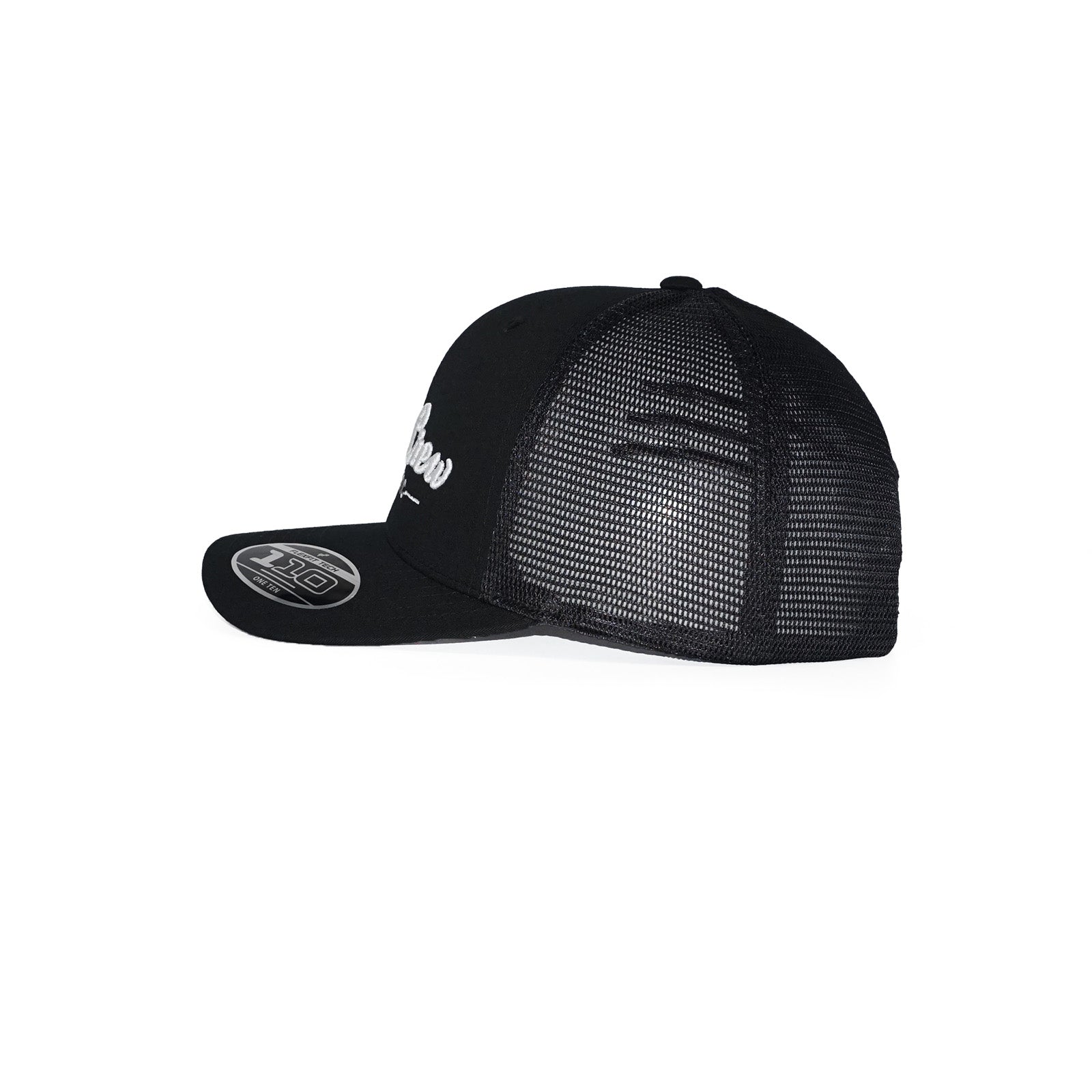 Black FlexFit 110 Trucker