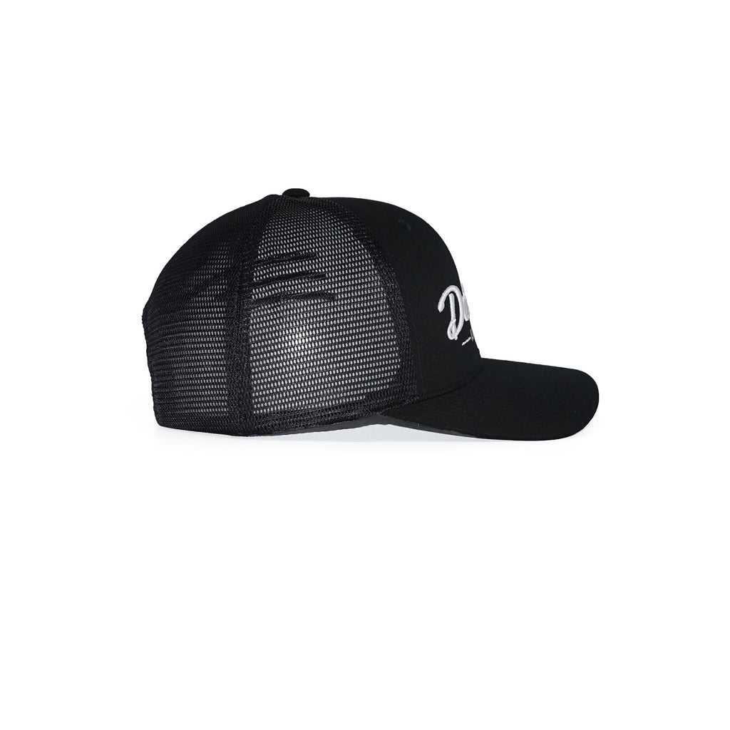 Black FlexFit 110 Trucker