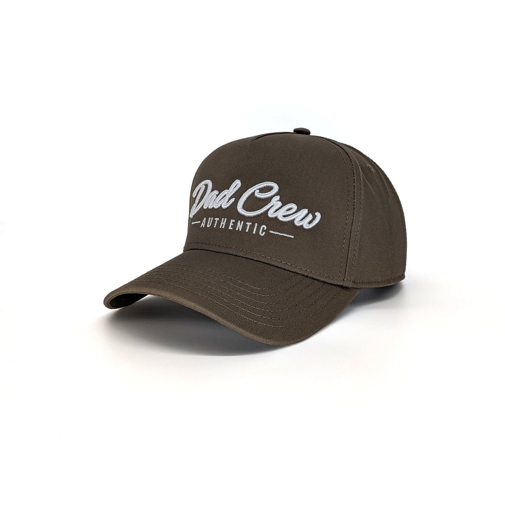 Brown 5-Panel A-Frame Hat