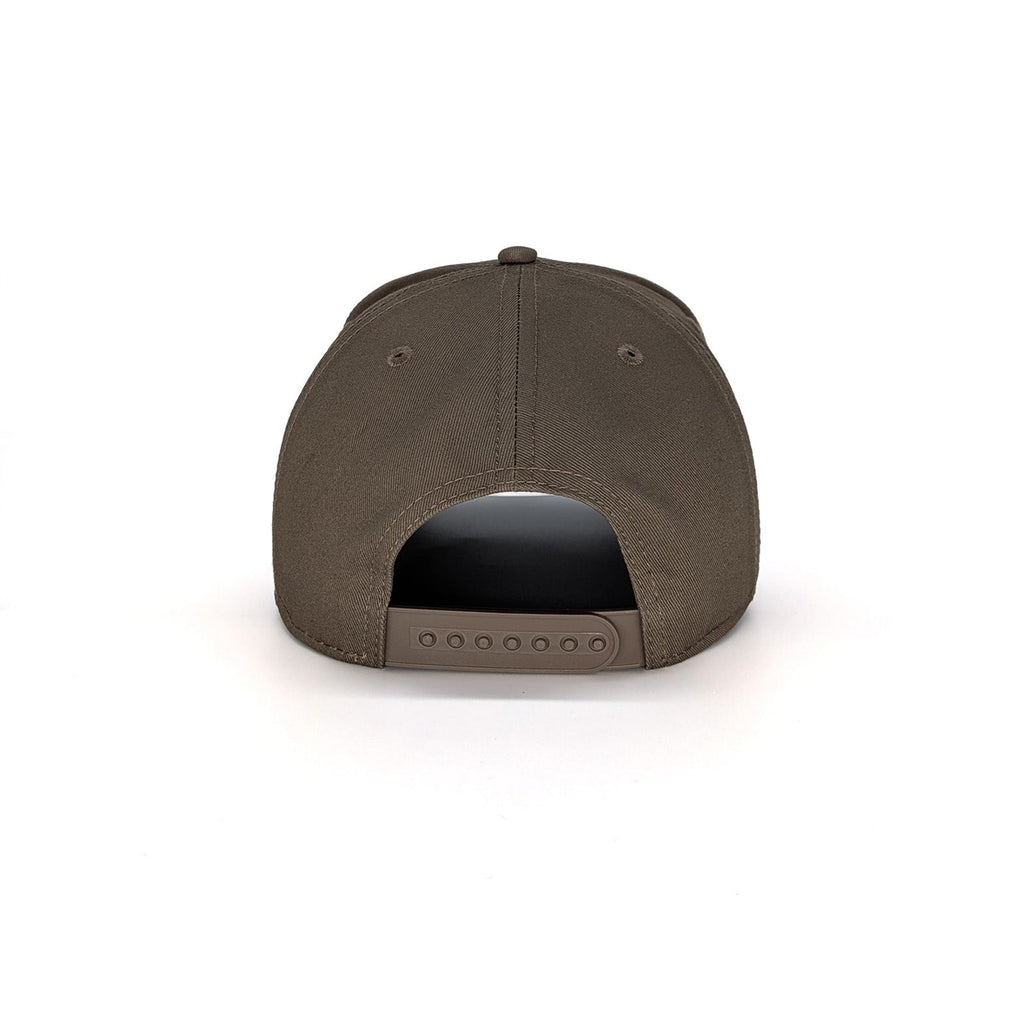 Brown 5-Panel A-Frame Hat