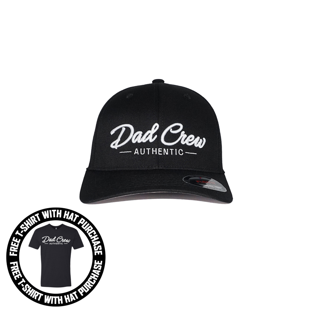 Black FlexFit Fitted Hat