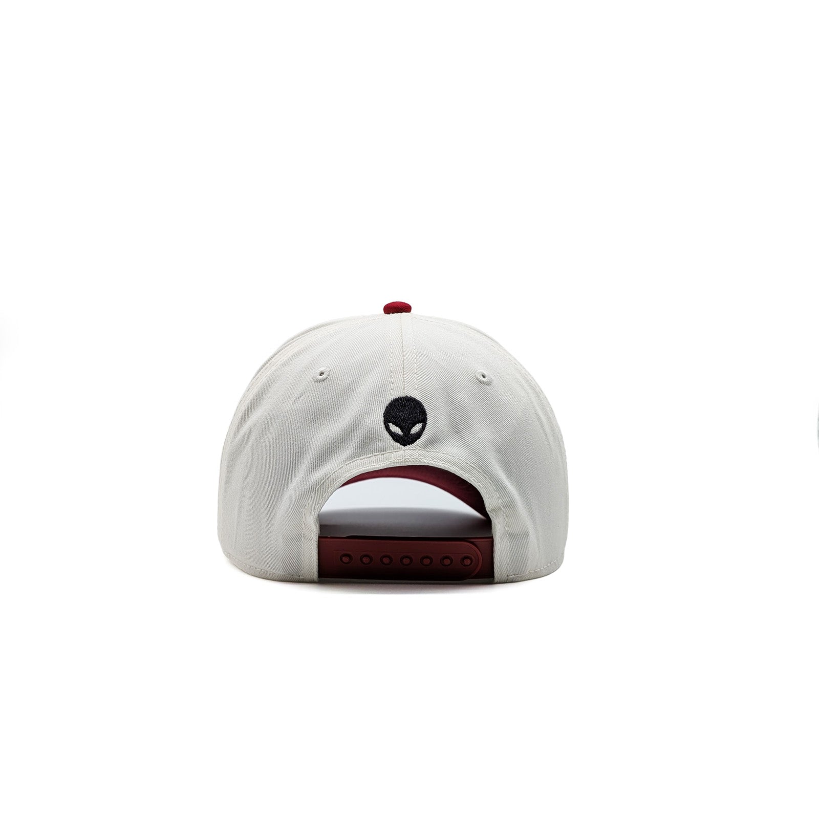 Dad Crew X AFA - Natural/Deep Red Two Tone 5-Panel A-Frame Hat