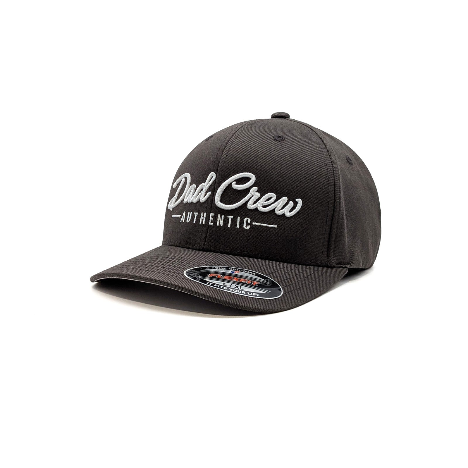 Dark Gray FlexFit Fitted Hat