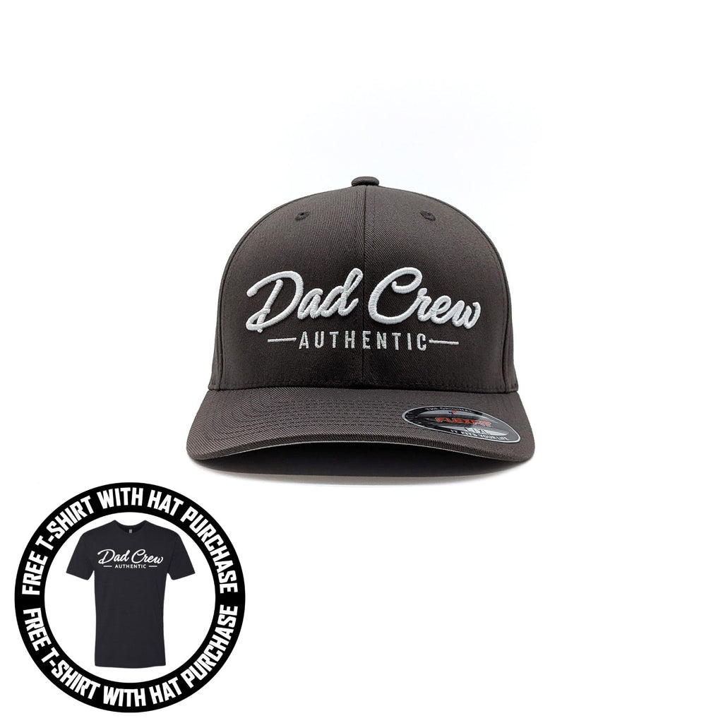 Dark Gray FlexFit Fitted Hat