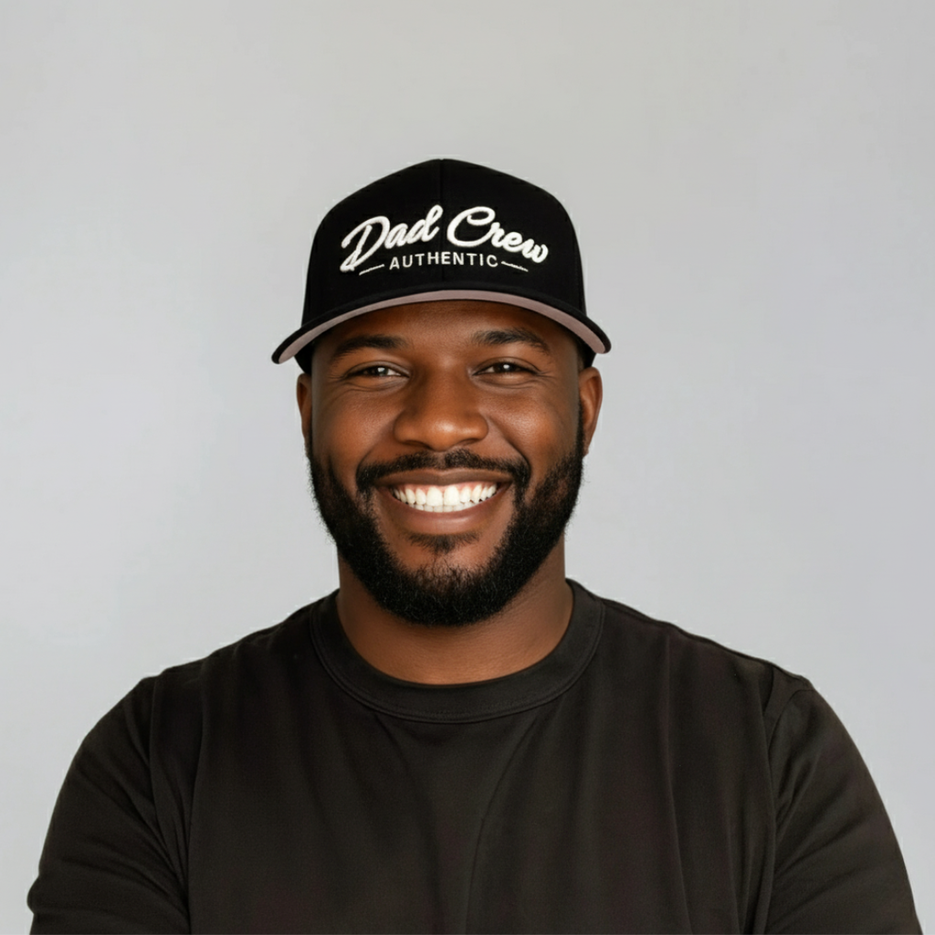 Black FlexFit Fitted Hat