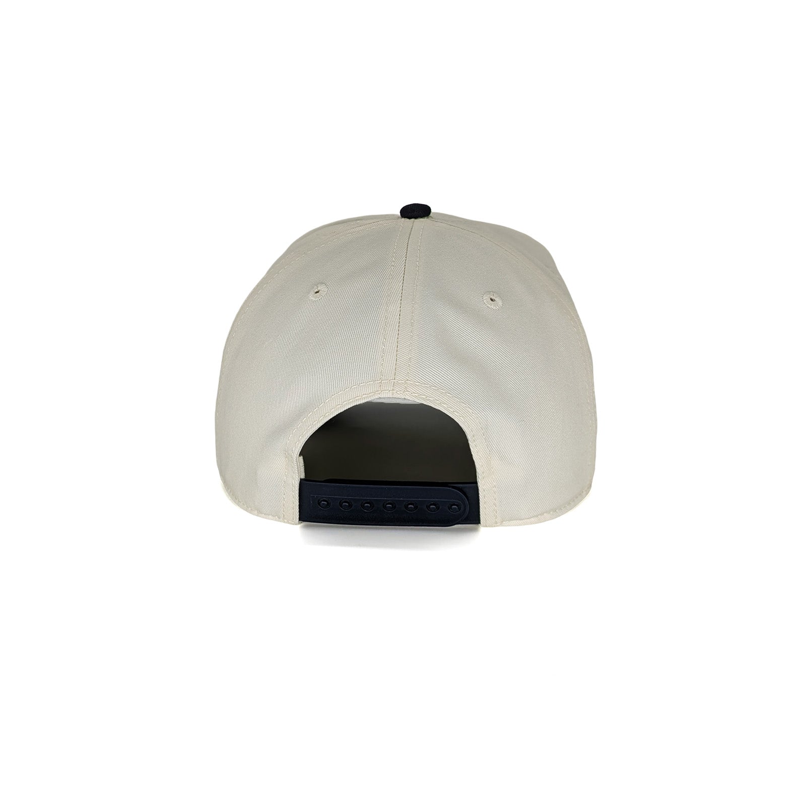 Natural/Navy Two Tone 5-Panel A-Frame Hat