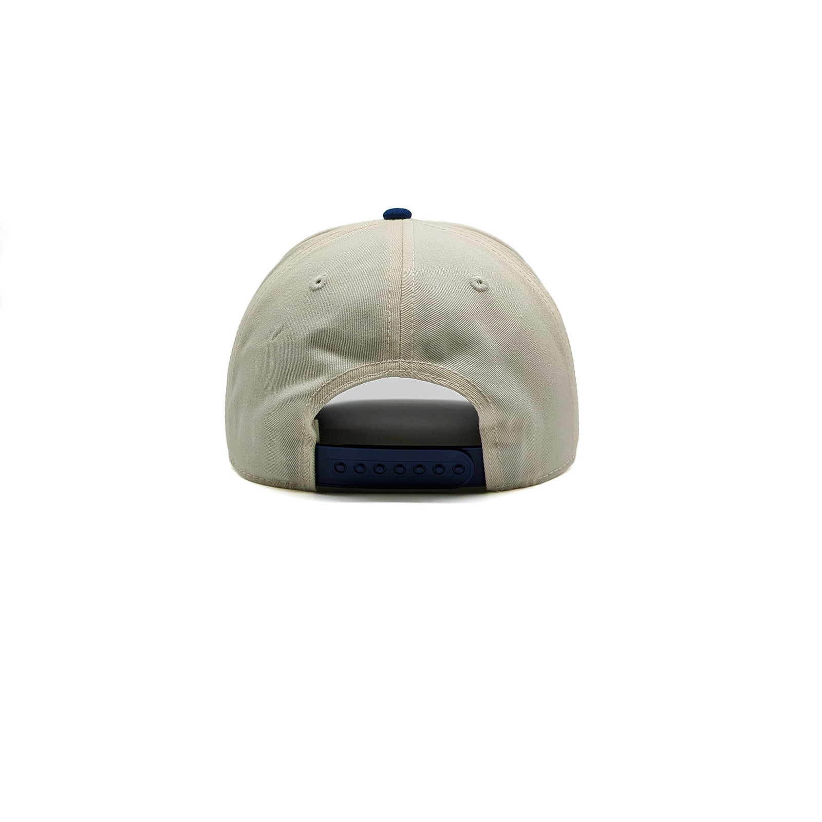 Natural/Royal Two Tone 5-Panel A-Frame Hat