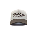 Natural/Brown Two Tone 5-Panel A-Frame Hat