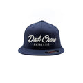 Navy FlexFit Flat Visor Fitted Hat