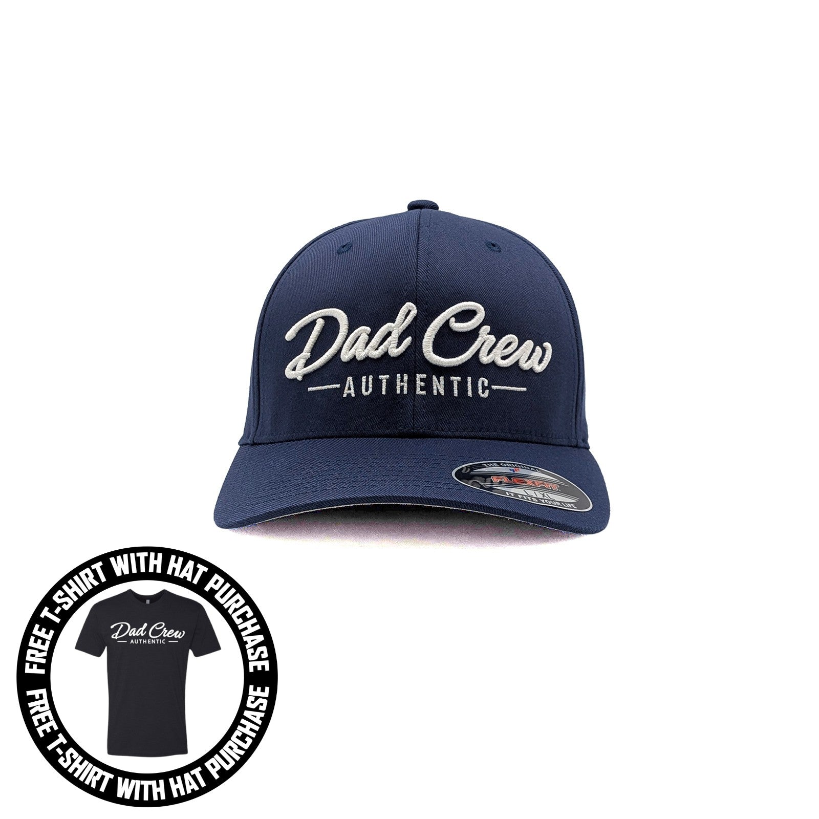 Navy FlexFit Fitted Hat