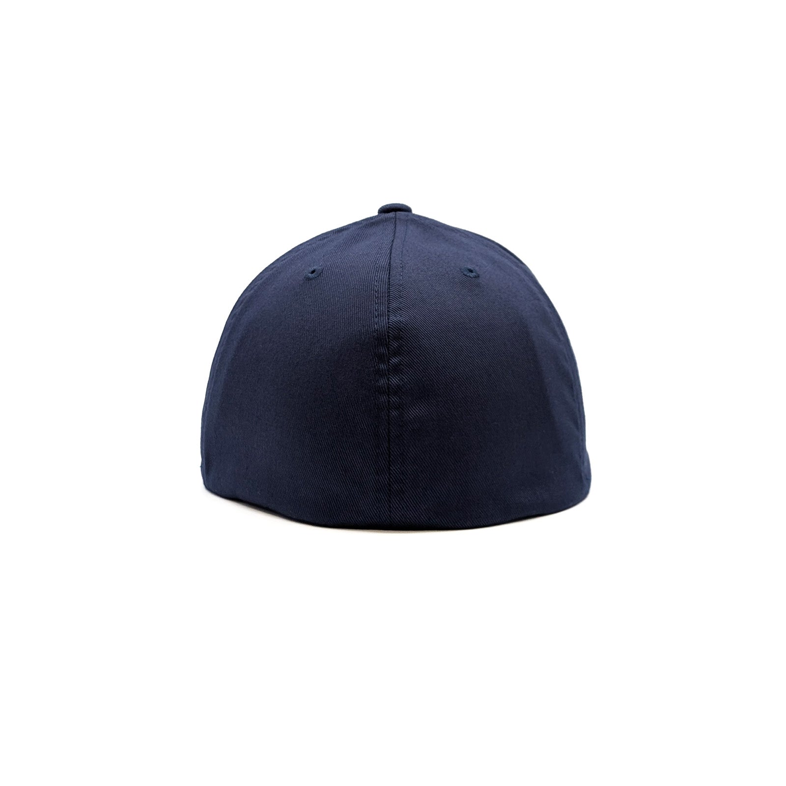 Navy FlexFit Flat Visor Fitted Hat